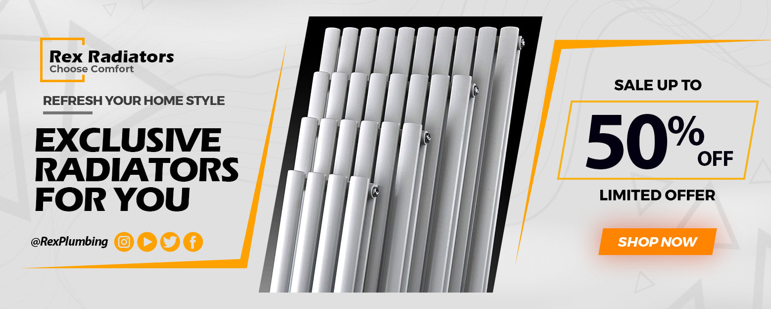 radiator oval flat modern desingner radiator high heat 