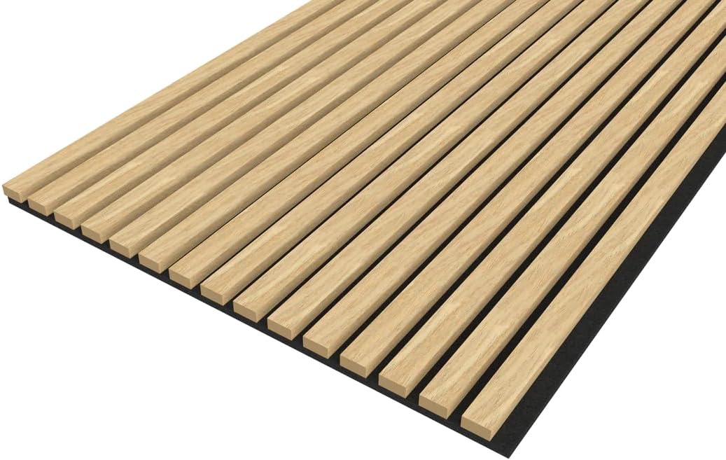 LOORA White Oak Acoustic Wood Wall Panels 2400X600mm