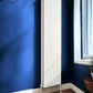 Vertical Designer Oval Column Radiator 1600x472mm Double White & Anthracite